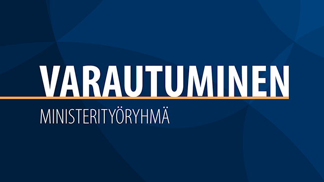 Varautuminen, ministerityöryhmä.