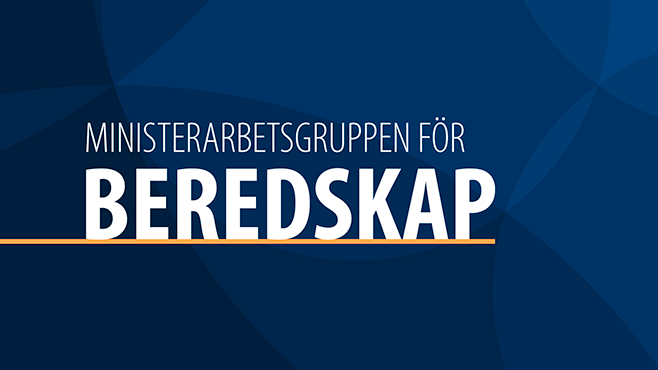Ministerarbetsgruppen för beredskap.