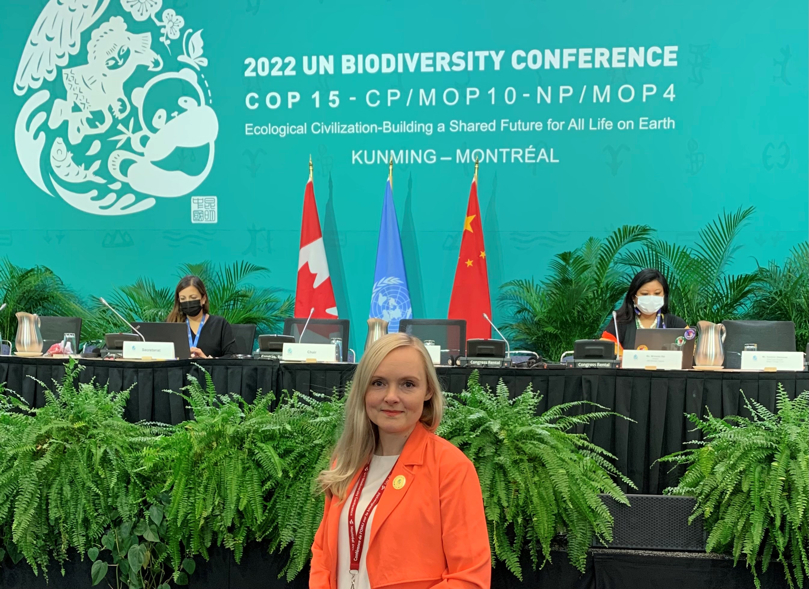 Minister of the Environment and Climate Change Maria Ohisalo.