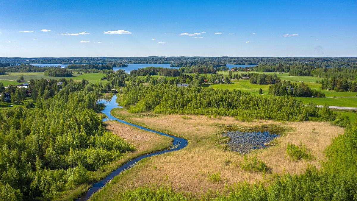Pirkkalassa on kunnostettu Sikojokea. Kuva: Pirkkalan kunta