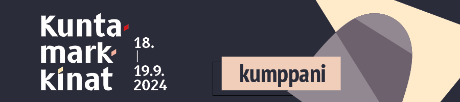 Kuntamarkkinoiden kumppanin logo.